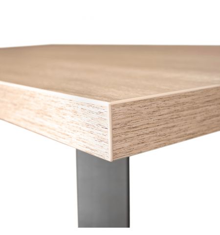 Masă FRIDA Sonoma+Black Legs 150×80