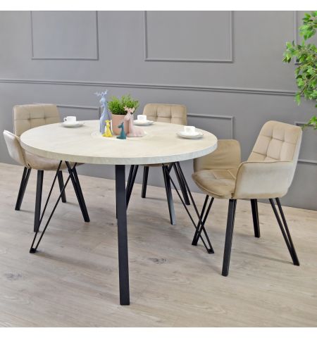 Masă TOKYO Rondo Mătase Ø130