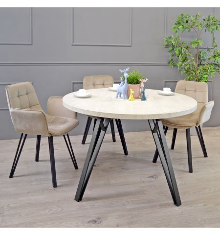 Masă TOKYO Rondo Mătase Ø130