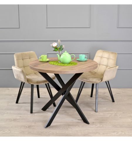 Masă TORINO Rondo Colonial Ø90