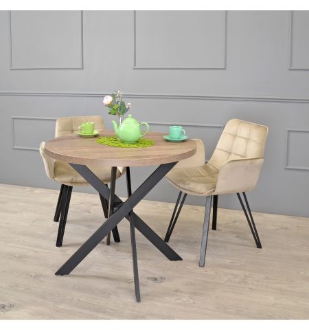 Masă TORINO Rondo Colonial Ø90