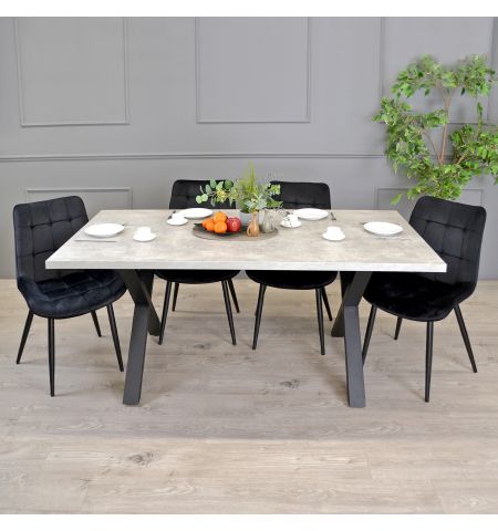 Masă Onix Beton 180×90