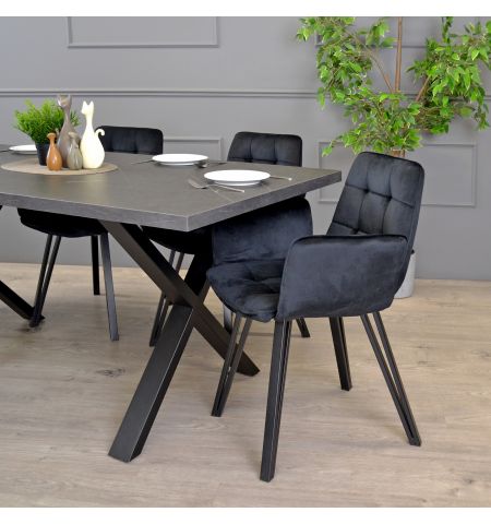 Masă Onix Marmură Neagră 180×90