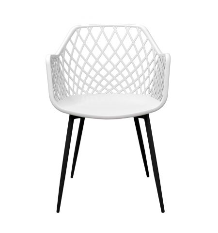 Scaun SL-7019 White+Black Legs