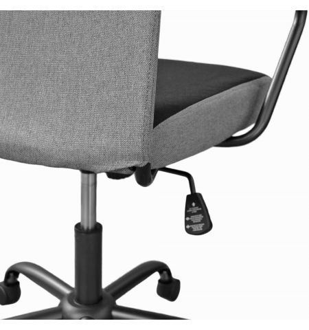 Fotoliu Birou F-6310 Grey Black