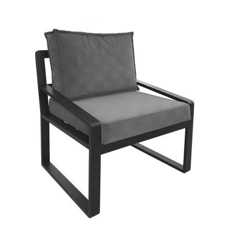 Fotoliu York New Grey