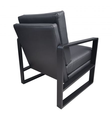 Fotoliu YORK Pu Black