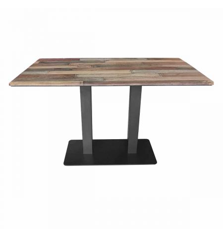 Masă HORECA DOUBLE Werzalit Apple Crates 120x70