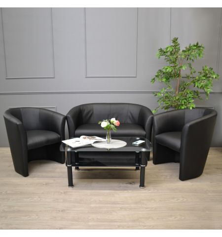 Canapea Club Duo Eco 30 Black