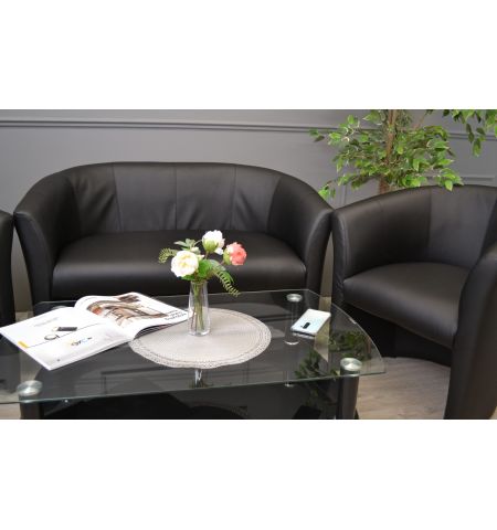 Canapea Club Duo Eco 30 Black