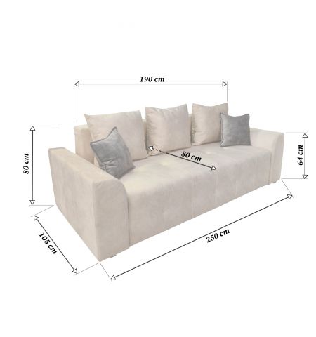 Canapea Extensibilă Francesca