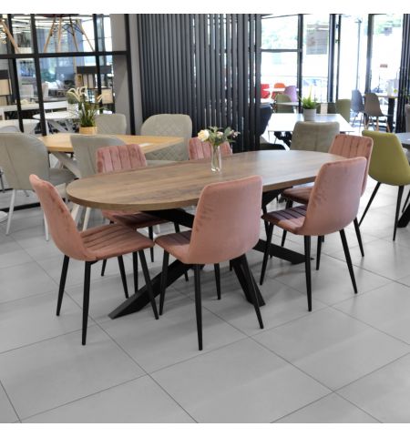 Masă Vesta (blat oval)190x90