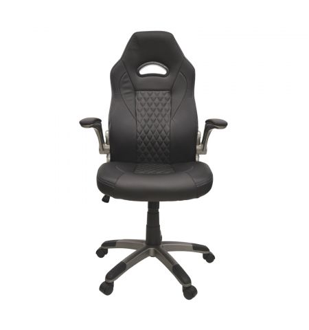 Fotoliu de birou F-86 Black/Grey