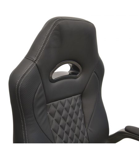 Fotoliu de birou F-86 Black/Grey