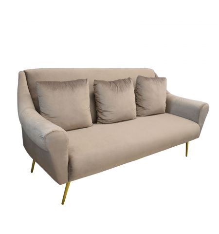 Canapea GLORIOSA 3 Light Brown