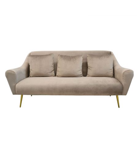 Canapea GLORIOSA 3 Light Brown