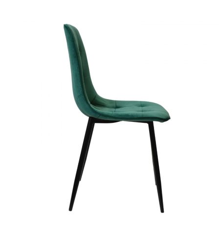 Scaun M-01-3 (Hlr-56) Catifea Green+Black Legs