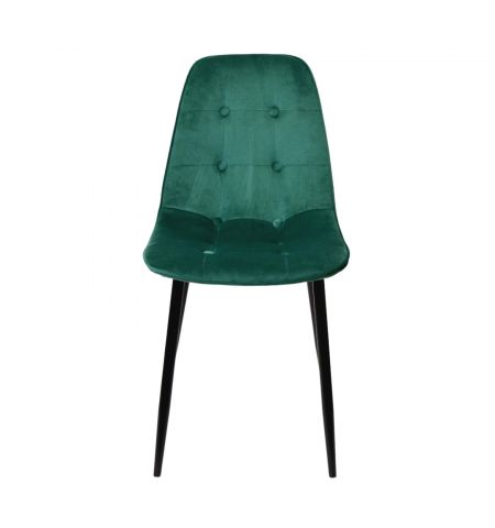 Scaun M-01-3 (Hlr-56) Catifea Green+Black Legs