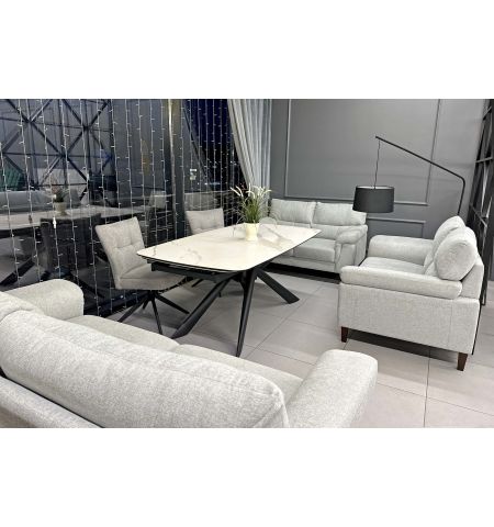 Canapea Mellissa-2 Grey