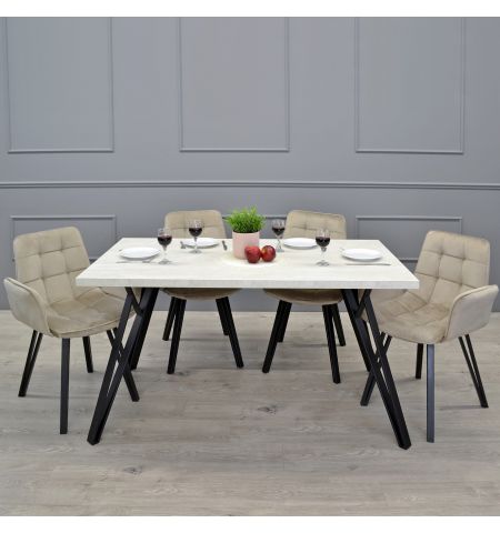 Masă TOKYO Mătase 150×80