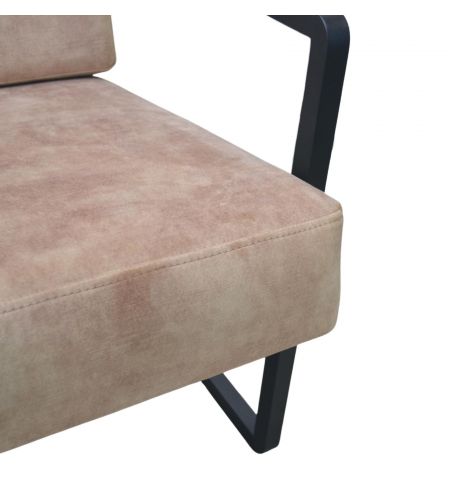 Fotoliu Milton Light Rusty