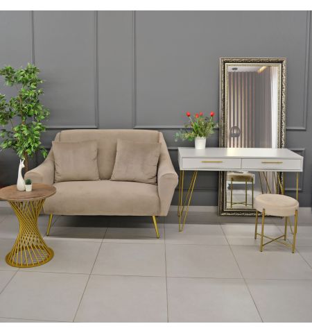 Canapea GLORIOSA 2 Light Brown