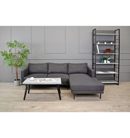 Canapea Era Dreapta Dark-Grey