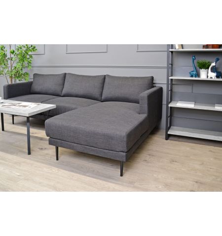 Canapea Era Dreapta Dark-Grey