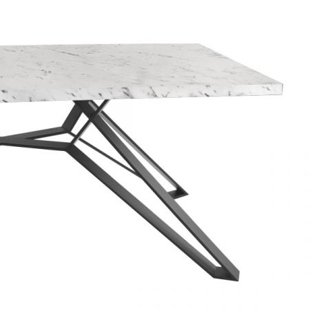 Masă SELENA Marmură Albă 150×80