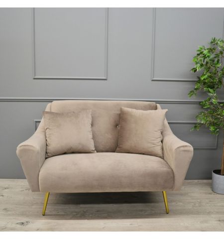 Canapea GLORIOSA 2 Light Brown