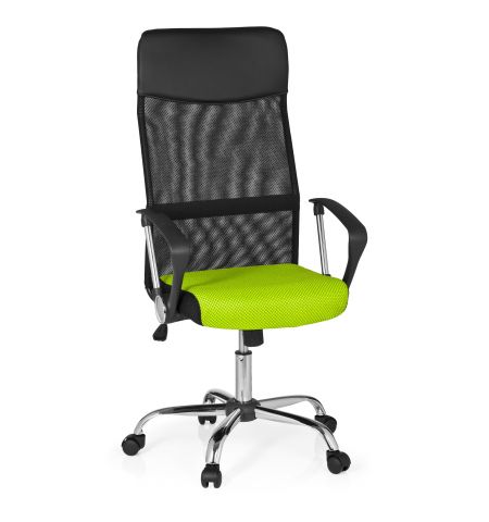 Fotoliu Birou F-63 Black+Green