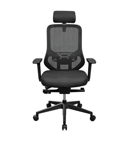 Fotoliu Birou ARIOS Black Plasă acrilică/stofă