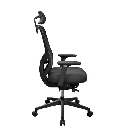 Fotoliu Birou ARIOS Black Plasă acrilică/stofă