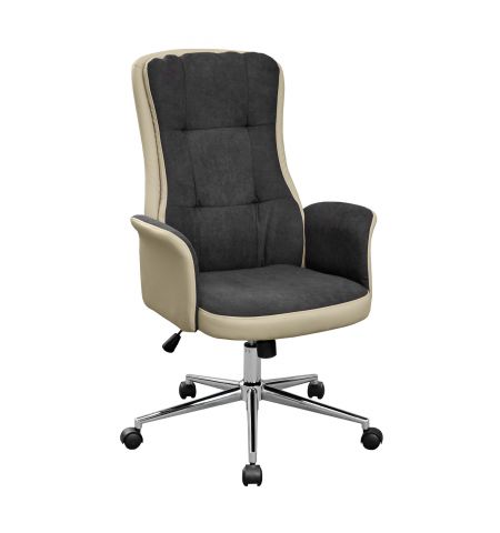 Fotoliu Birou FRODO Dark Grey/Beige