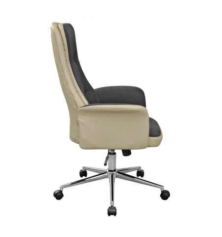 Fotoliu Birou FRODO Dark Grey/Beige