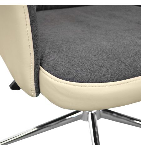 Fotoliu Birou FRODO Dark Grey/Beige
