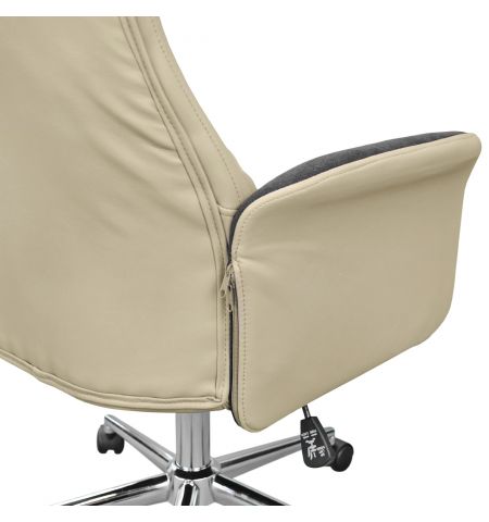 Fotoliu Birou FRODO Dark Grey/Beige