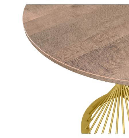 Masă FELICIA Colonial+Golden Leg ∅100