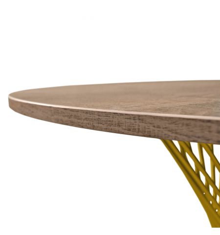 Masă FELICIA Colonial+Golden Leg ∅100