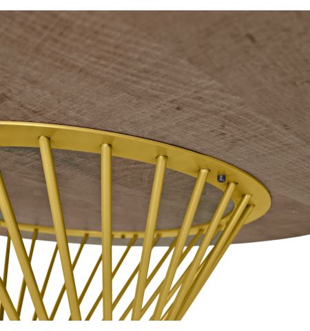 Masă FELICIA Colonial+Golden Leg ∅100