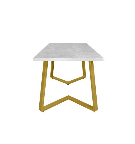 Masă FRIDA Beton+Golden Legs 150×80