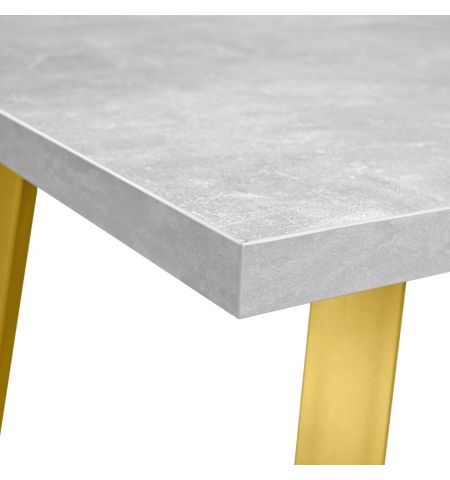 Masă FRIDA Beton+Golden Legs 150×80