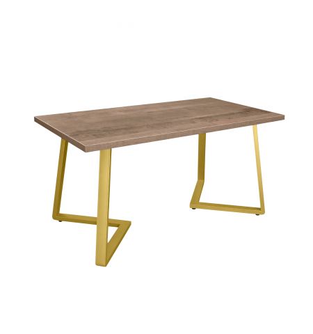 Masă FRIDA Colonial+Golden Legs 150×80