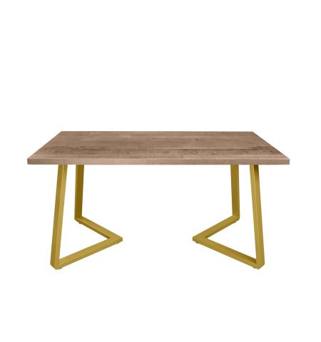 Masă FRIDA Colonial+Golden Legs 150×80
