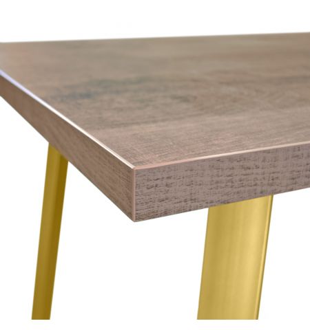 Masă FRIDA Colonial+Golden Legs 150×80