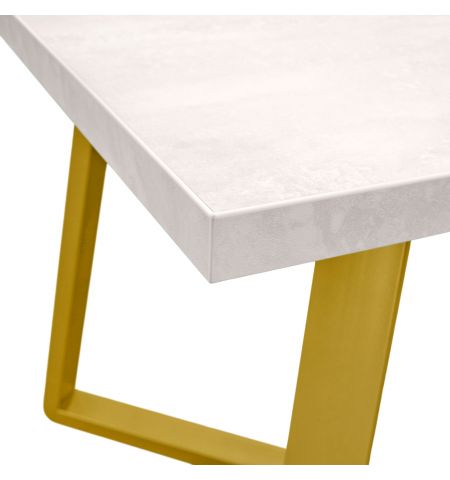 Masă FRIDA Mătase+Golden Legs 150×80