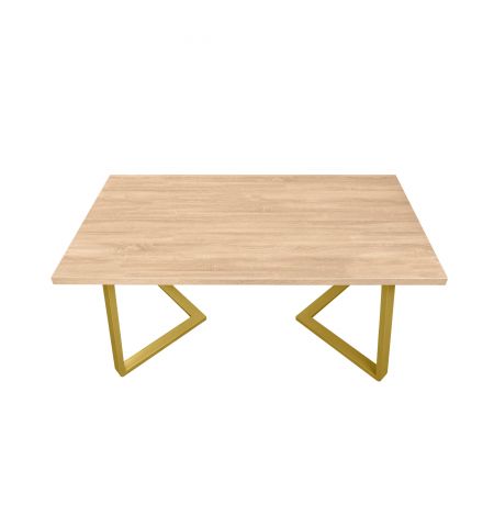 Masă FRIDA Sonoma+Golden Legs 150×80