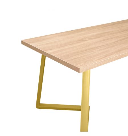 Masă FRIDA Sonoma+Golden Legs 150×80