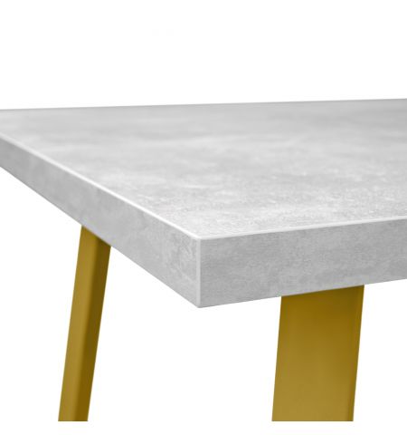 Masă FRIDA Beton+Golden Legs 180×90