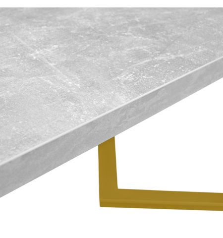 Masă FRIDA Beton+Golden Legs 180×90